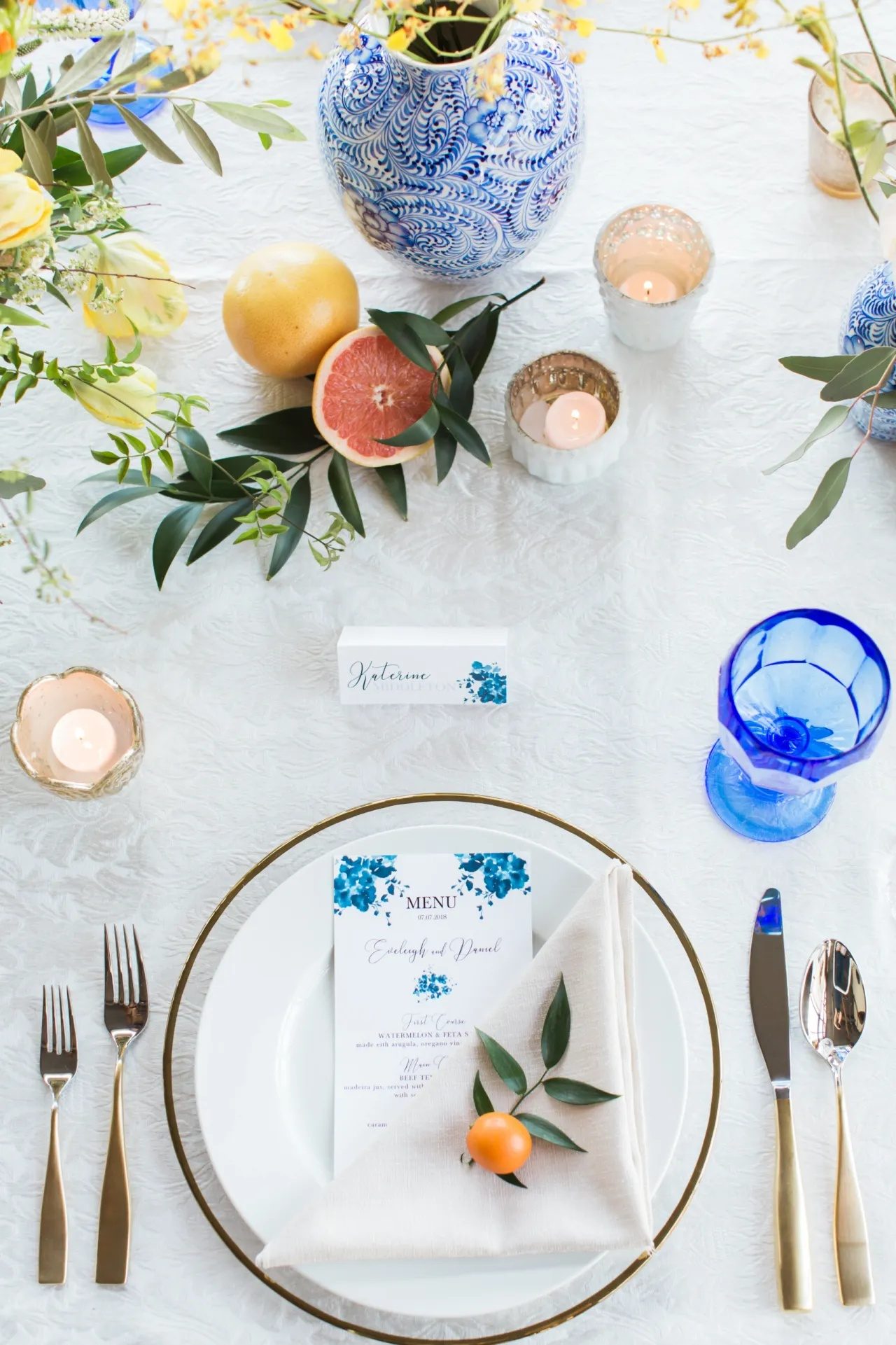 Fifteen vendors, one Mediterranean table.